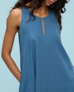 LONG A LINE DRESS - Image 11