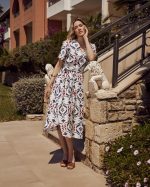 MIDI PRINTED DRESS