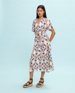 MIDI PRINTED DRESS - Image 2