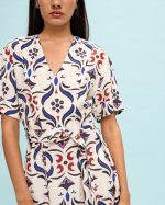 MIDI PRINTED DRESS - Image 7