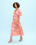 MIDI DRESS CHIFFON PRINTED - Image 4