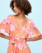 MIDI DRESS CHIFFON PRINTED - Image 5