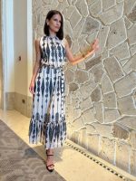 MAXI DRESS CHIFFON PRINTED - Image 8