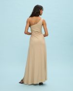 MAXI DRESS ONE SHOULDER LUREX - Image 7
