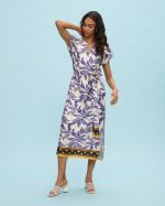 DRESS MIDI SATIN PRINTED - Image 2