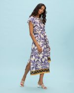 DRESS MIDI SATIN PRINTED - Image 6
