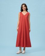 DRESS LONG LINEN - Image 2