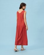 DRESS LONG LINEN - Image 5