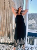 LONG HALTER DRESS - Image 5