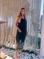 LONG HALTER DRESS - Image 6