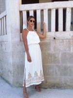 LONG HALTER DRESS - Image 10