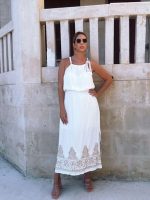 LONG HALTER DRESS - Image 12
