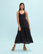 LONG TIRIED DRESS CUTWORK - Image 3