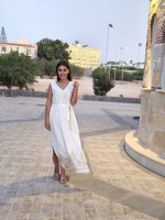 LONG DRESS V NECK - Image 3