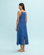 LONG LINEN DRESS - Image 6