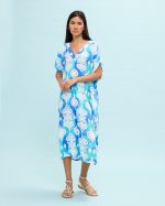 MIDI DRESS PRINTED - Image 2
