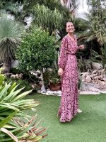 MAXI DRESS PRINTED - Image 3