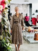 SHIRT DRESS LONG ANIMAL PRINT - Image 5