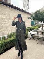 SHIRT DRESS LONG ANIMAL PRINT - Image 7