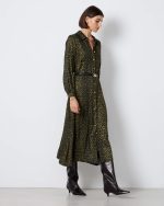 SHIRT DRESS LONG ANIMAL PRINT - Image 8