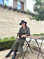 SHIRT DRESS LONG ANIMAL PRINT - Image 10