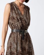 DRESS MAXI CHIFFON ANIMAL PRINT - Image 4