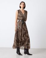 DRESS MAXI CHIFFON ANIMAL PRINT - Image 5