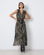 DRESS MAXI CHIFFON ANIMAL PRINT - Image 10
