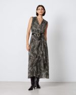 DRESS MAXI CHIFFON ANIMAL PRINT - Image 11