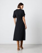 MIDI DRESS CREPE - Image 5