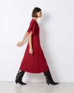 MIDI DRESS CREPE - Image 12