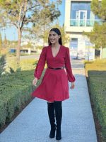 SHORT DRESS SWING SKIRT - Image 4