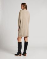 KNITTED DRESS V NECK - Image 6