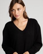 KNITTED DRESS V NECK - Image 10