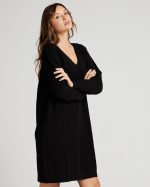 KNITTED DRESS V NECK - Image 11