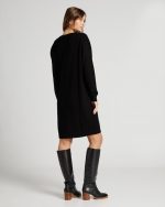 KNITTED DRESS V NECK - Image 13