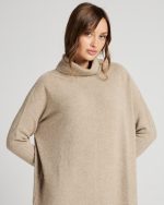 KNITTED DRESS HIGH NECK - Image 4