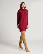 KNITTED DRESS HIGH NECK - Image 9