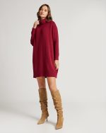 KNITTED DRESS HIGH NECK - Image 10