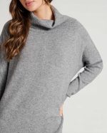KNITTED DRESS HIGH NECK - Image 15