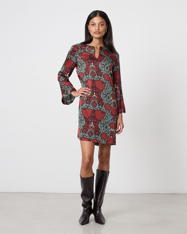 78048A.jpg DRESS SHORT PRINTED - Image 1