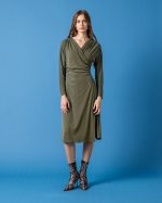 DRESS MIDI CUPRO