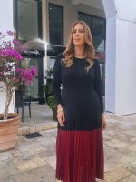 MIDI DRESS DUO COLOUR - Image 2