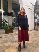 MIDI DRESS DUO COLOUR - Image 3
