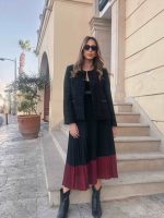MIDI DRESS DUO COLOUR - Image 4