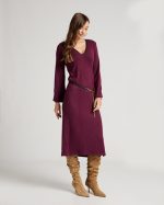 DRESS MIDI RIBBED - Image 10