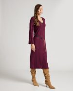 DRESS MIDI RIBBED - Image 12