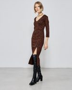 MIDI DRESS ZEBRA PRINT - Image 6