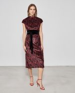 MIDI DRESS SLEEVELESS PRINTED - Image 2