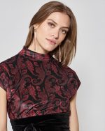 MIDI DRESS SLEEVELESS PRINTED - Image 4